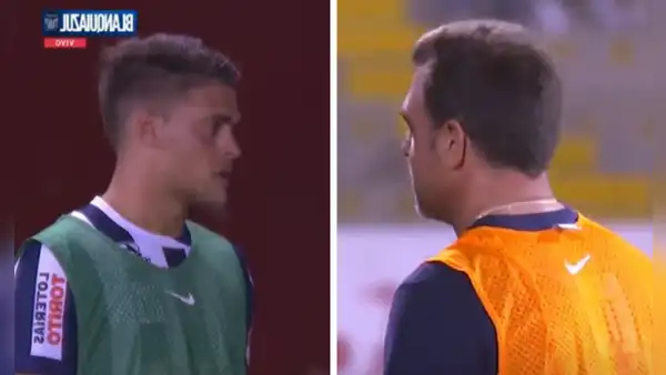 Federico Girotti habría tenido cruce con Pablo Guede durante el empate de Alianza Lima: "Le responde con un gesto"
