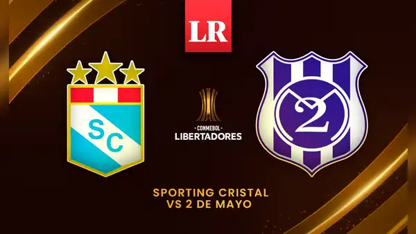 ¿A qué hora juega Sporting Cristal vs 2 de Mayo EN VIVO HOY por la ida de la Copa Libertadores?