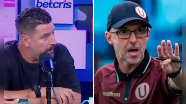 Mauro Cantoro cuestionó a Javier Rabanal tras empate entre Universitario y Sporting Cristal en los minutos finales: "Es toda del entrenador"