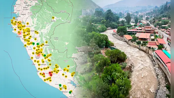 Estado de carreteras en Perú hoy: revisa cuáles son las vías bloqueadas por lluvias y huaicos