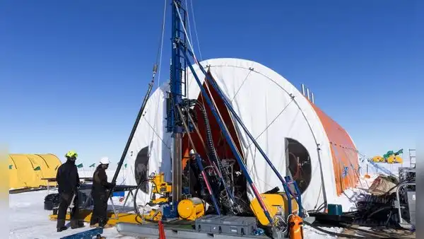 Científicos descubren sorprendente registro geológico de 23 millones de años tras perforar 523 metros bajo el hielo antártico