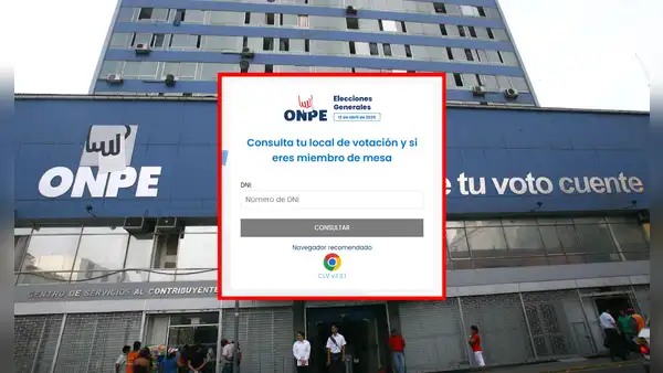 Conoce tu local de votación para las Elecciones 2026 en el link oficial de ONPE