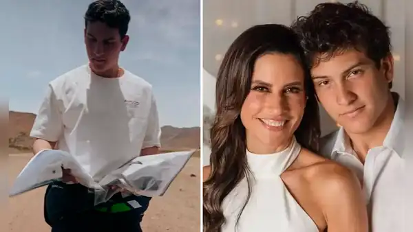 Hijo mayor de María Pía Copello lanza su propia marca de ropa y sorprende con los precios de una prenda