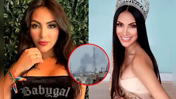 Ex Miss Perú radica en Dubai y relata el terror que vive tras bombardeos de Irán: "Hubo ataque de misiles cerca de donde vivo"