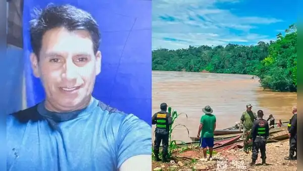 Director de colegio desaparece tras naufragio en río Picha cuando se dirigía a comunidad nativa de Cusco