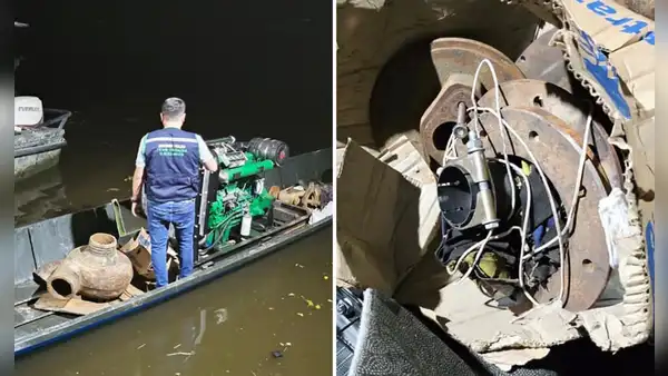 Iquitos: sentencian a ciudadano colombiano capturado con accesorios para dragas destinados a la minería ilegal