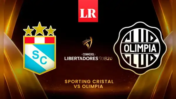¿A qué hora juega Sporting Cristal vs Olimpia HOY EN VIVO por la Copa Libertadores sub-20?