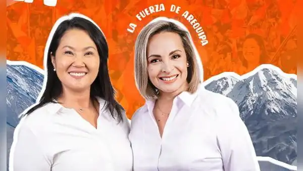Candidata de Fuerza Popular postula por Arequipa pero no vive ni trabaja en la región