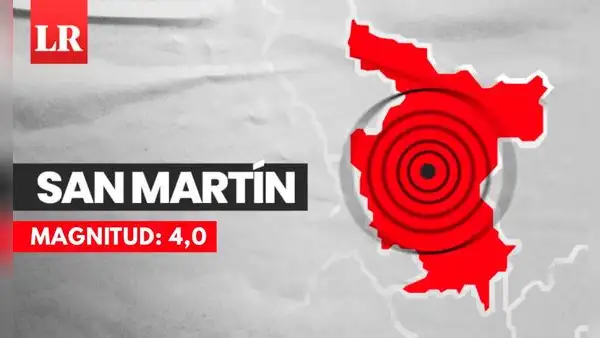 Temblor en San Martín: sismo de magnitud 4,0 remeció Moyobamba, según IGP