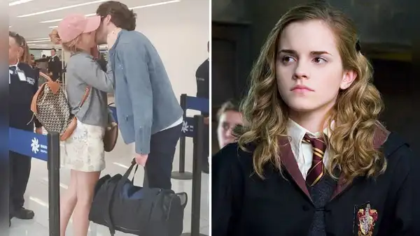 Actriz Emma Watson es captada besando al multimillonario mexicano Gonzalo Hevia, exnovio de Belinda