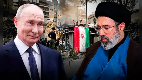 Putin asegura "apoyo inquebrantable" al hijo de Alí Jamenei: "Rusia seguirá siendo un socio fiable"