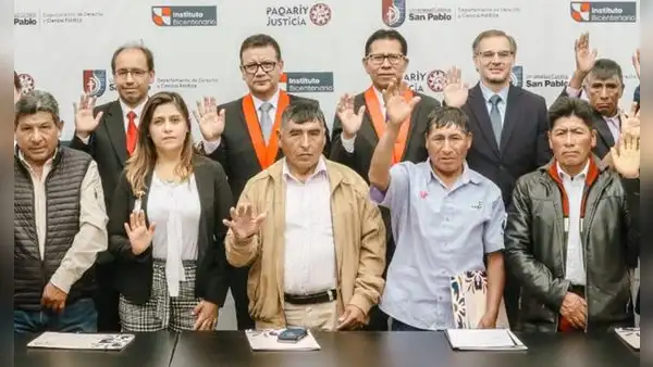 Proyecto "Paqary Justicia" busca fortalecer la justicia de paz en zonas de Arequipa y Caylloma