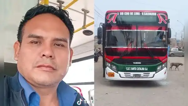 Sicarios asesinan a chofer de bus de la empresa Santa Catalina en Villa El Salvador