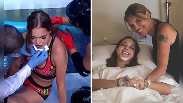 Flavia López aparece hospitalizada tras aparatosa caída en ‘Esto es guerra’ y recibe apoyo de Jessica Newton