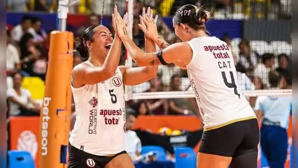 Universitario venció 3-1 Regatas el partido de ida por los cuartos de final de la Liga Peruana de Vóley