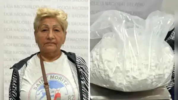 Mujer de 72 años es detenida en el aeropuerto Jorge Chávez: llevaba más de 8 kilos de cocaína a París