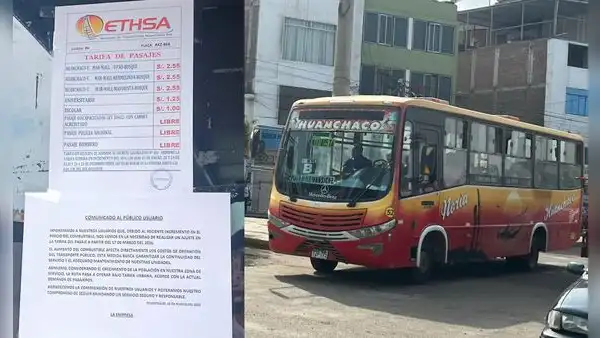 Trujillo: usuarios de transporte público reportan alza de pasajes