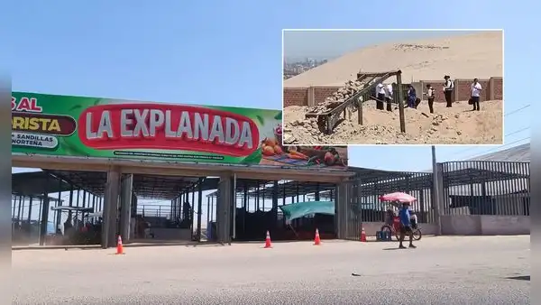 Tacna: hallan restos humanos dentro de descampado de mercado de frutas