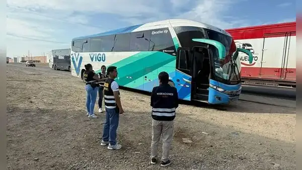 Chiclayo: intervienen bus con 27 extranjeros que ingresaron de forma ilegal al país