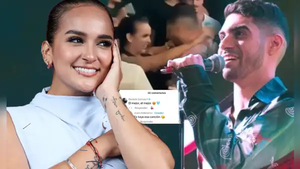 Cantante de Zaperoko se luce cariñoso con Daniela Darcourt y usuarios reaccionan: "¡Qué viva el amor!"