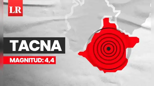 Temblor de magnitud 4,4 se sintió en Tacna esta madrugada, según IGP