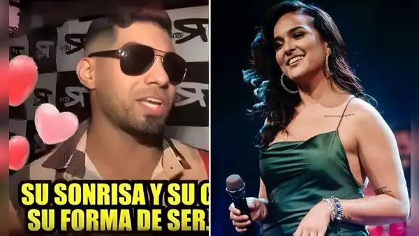 Cantante de Zaperoko, Juan Andrés Abarca, habla sobre rumores de romance con Daniela Darcourt: "Lo que se ve no se pregunta"