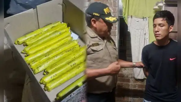 Caen 'Los demoledores de Cix' con explosivos que iban a ser usados en extorsiones en Chiclayo
