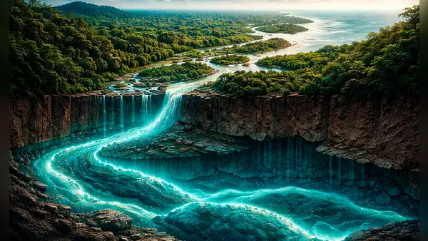 Un espejo geológico en Sudamérica: la corriente de agua subterránea más larga de la Tierra que recorre 6.000 km bajo el Amazonas