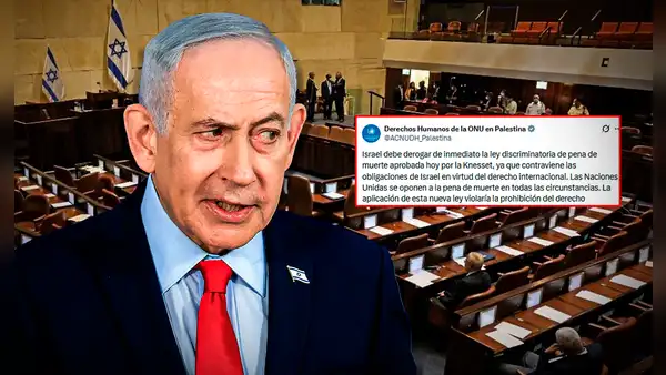 Aprobación de la pena de muerte para palestinos en Israel genera rechazo de la ONU, la UE y más entes internacionales