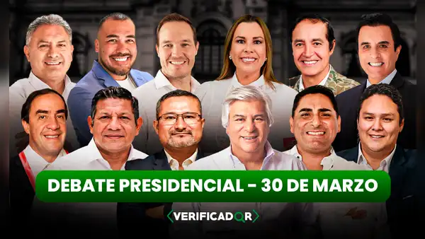 Debate presidencial 2026: verificaciones EN VIVO de las declaraciones de los candidatos este 30 de marzo