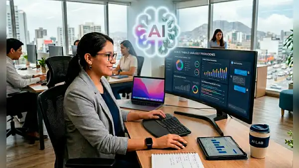 Perú lidera el uso de IA en el trabajo: seis de cada 10 ya la utilizan, según Bumeran