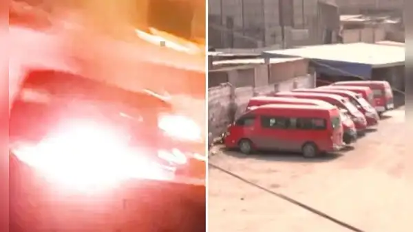 Nuevo ataque contra 'Los Rojitos': delincuentes incendian unidad en SJM a pocas semanas de la muerte de chofer