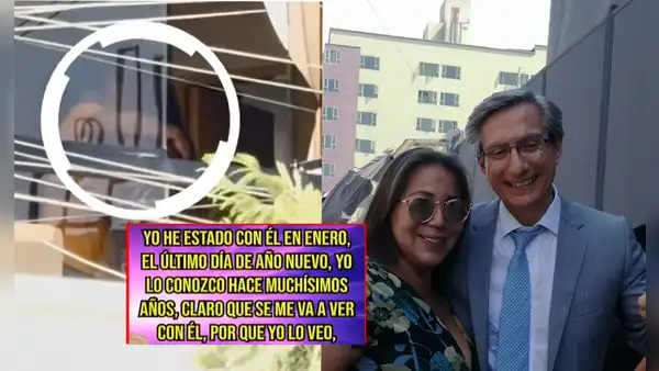 Mujer captada abrazando a Federico Salazar en departamento revela si tiene una relación con el presentador: “Yo he estado con él en enero”