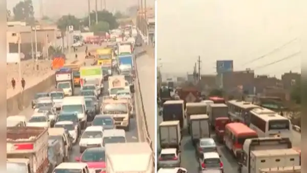 Accidente en Puente Piedra genera fuerte congestión vehicular en la Panamericana Norte