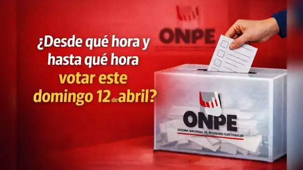 Horarios para votar en las Elecciones 2026: ¿desde qué hora hasta qué hora ir?