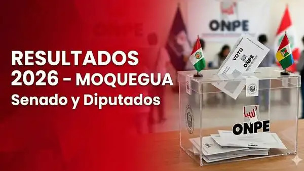 Resultados Moquegua Elecciones 2026 EN VIVO: conteo oficial ONPE para senador y diputados