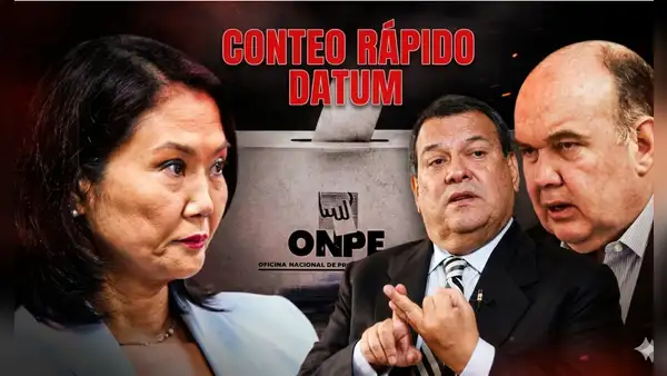 Elecciones 2026: Keiko Fujimori, Rafael López Aliaga y Jorge Nieto lideran las encuestas, según conteo rápido de Datum