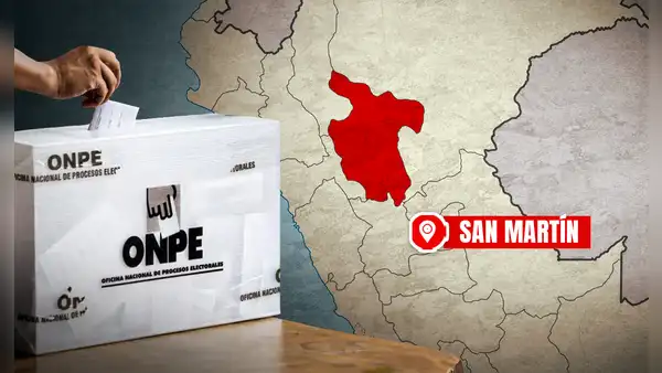 Resultados ONPE al 100%: así votó San Martín en las Elecciones Presidenciales 2026 tras conteo oficial