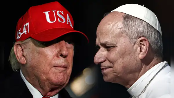 Trump enfrenta al papa León XIV por su postura contra la guerra en Irán y este le responde: "No tengo miedo, seguiré hablando"