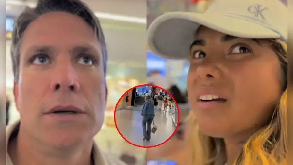 Paco Bazán y Susana Alvarado protagonizan inesperada 'discusión' en centro comercial: "Tú también me caes mal"