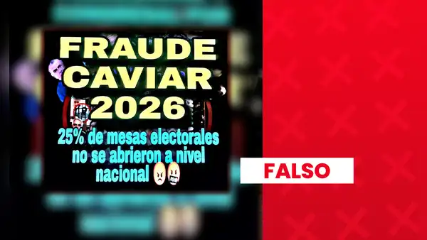 Es falso que no se instalaron el 25% de mesas de sufragio a nivel nacional durante jornada electoral
