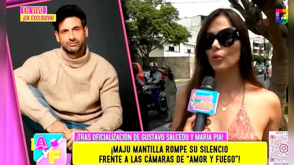 Maju Mantilla niega infidelidad a su esposo con el actor George Slebi, pero reconoce: “Solo tuvimos mensajes con confianza, que no eran apropiados”