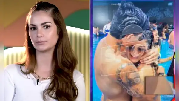 Laura Spoya reacciona a su presunta relación con joven tras difundirse imagen abrazados en una piscina: "No me da la gana"