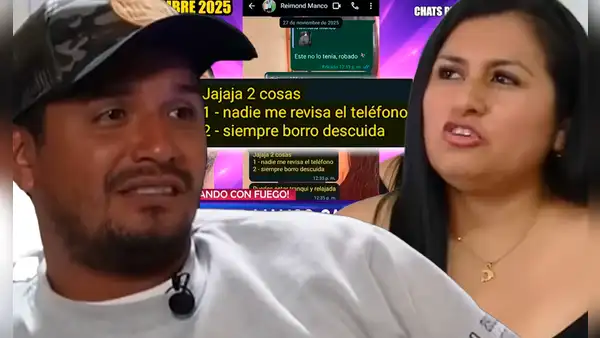 Mujer que mostró chats privados con Reimond Manco le pide perdón en vivo y explica por qué lo hizo: "Me dejé llevar por la cólera"