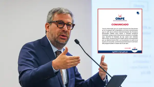 ONPE corrige a su funcionaria y confirma que material electoral abandonado no fue resguardado por la policía