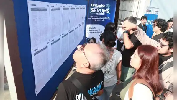 Serums 2026-I: cerca de 40.000 profesionales rinden hoy la evaluación a nivel nacional