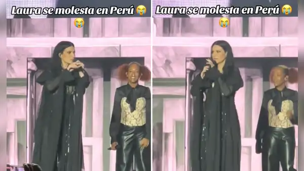 Laura Pausini para su concierto en Lima y encara a fans de la primera fila por no corear sus canciones: “Pagan mucho, pero no saben”