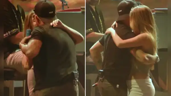 El beso de Alejandro Sanz y Stephanie Cayo que desató furor en redes