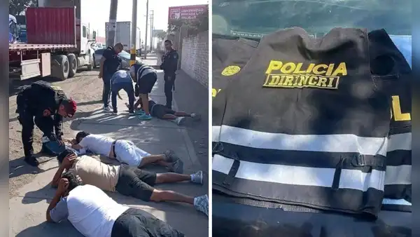 Capturan a cuatro integrantes de Los Pulpos que planeaban secuestrar a empresario minero en Trujillo