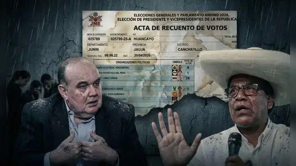 López Aliaga no ganó en los primeros recuentos de votos: Sánchez lo superó en Chanchamayo, Piura y Huancayo